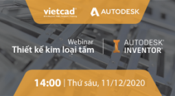 Live Webinar | Thiết kế kim loại tấm với Inventor